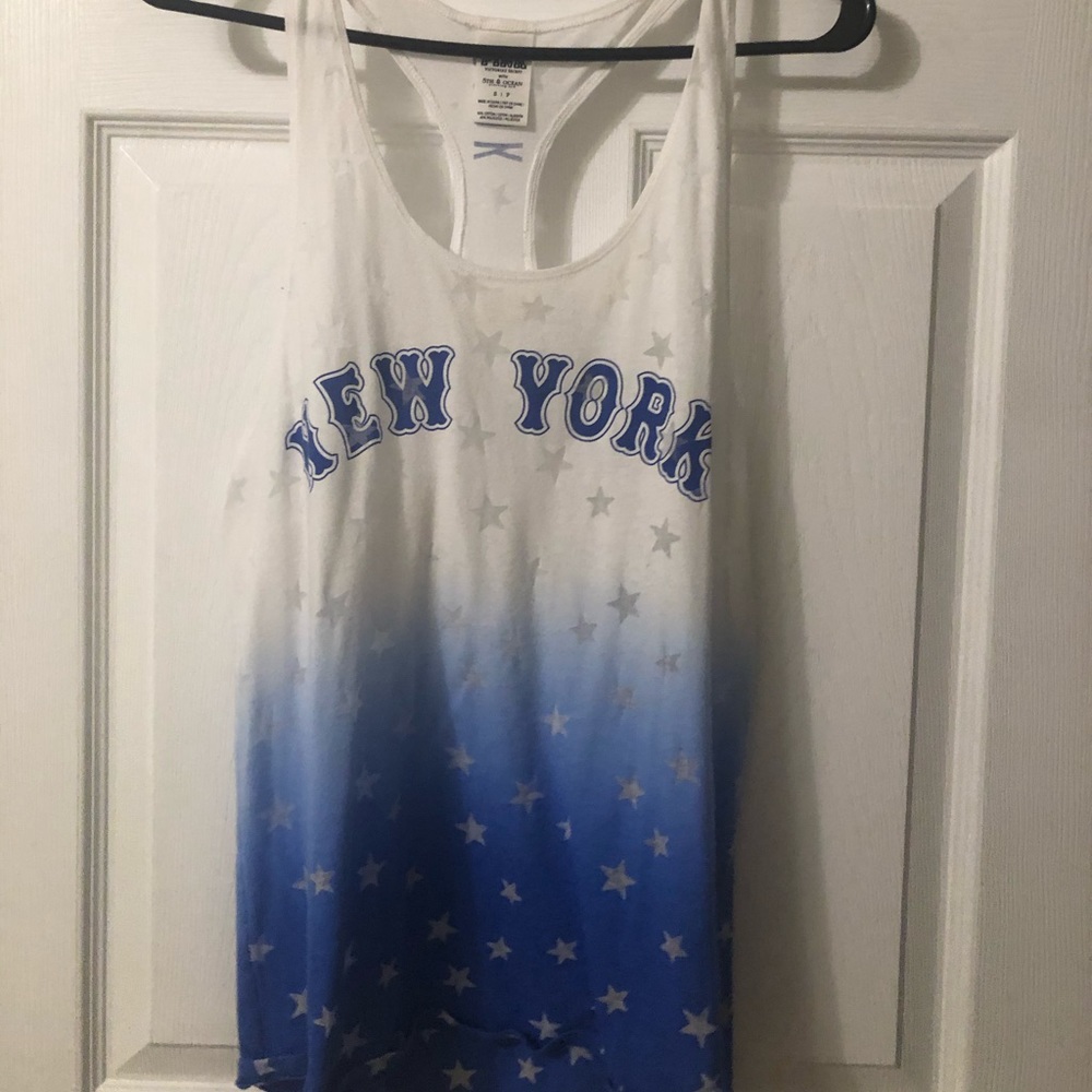 VS PINK NY METS tank